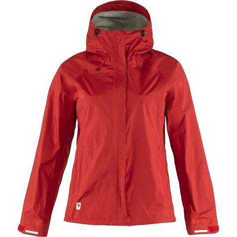 Fjallraven Women High Coast Wind Jacket Red PH68405 Philippines